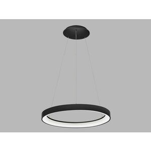 LED2 3273253D BELLA SLIM 58 P-Z, B DALI/PUSH DIM 48W 2CCT 3000K/4000K závěsné černá obraz