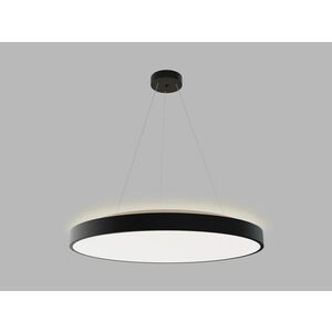 LED2 3275753D Závěsné svítidlo RINGO II 80 P/N-Z, B DALI/PUSH DIM 80+12W 3000K/4000K černá obraz