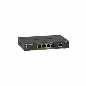 Netgear GS305P Switch 5xGE (4xPoE+ 63W) GS305P-300EUS obraz