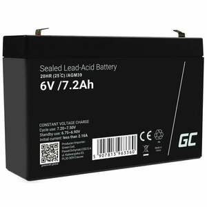 Green Cell AGM39 akumulátor Olověná (VRLA) 7200 mAh 6 V AGM39 obraz