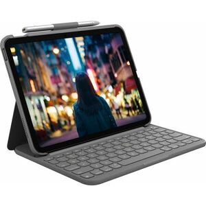 Logitech Slim Folio QWERTY US Mezinárodní Bluetooth 920-011413 obraz