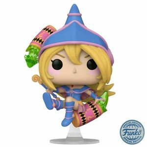 POP! Animation: Dark Magician Girl with Cylinder (Yu Gi Oh) Special Edition Flocked (Glows in The Dark) obraz