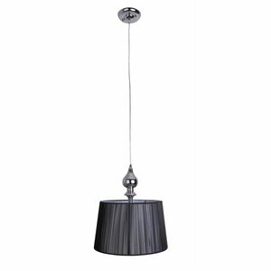 Candellux Černý závěsný lustr Gillenia pro žárovku E27 31-21437 obraz