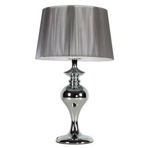 Candellux Stříbrná stolní lampa Gillenia pro žárovku E27 41-11954 obraz