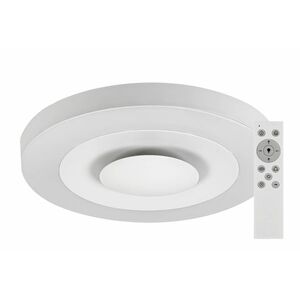 Rabalux Bílé stropní LED svítidlo Calvin kulaté 500mm 40W RGB+CCT s DO 3015 obraz