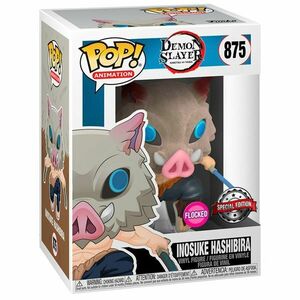 POP! Animation: Inosuke Hashibira (Demon Slayer) Special Edition Flocked obraz