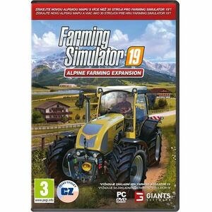 Farming Simulator 19: Rozšíření Alpine Farming CZ PC obraz