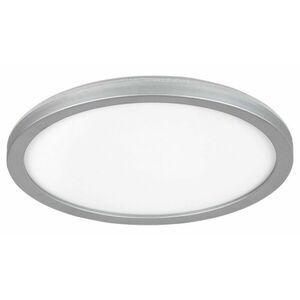 Rabalux Stříbrné stropní LED svítidlo Lambert kulaté 280mm 15W IP44 3358 obraz