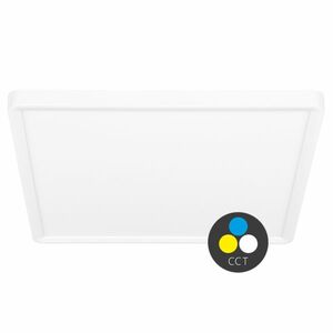 Ecolite LED svítidlo čtverec 40W 50cm CCT 4800lm IP40 bílý lem W008S-CCT/40W/BI obraz