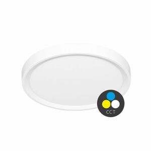 Ecolite LED svítidlo kruh 32W 40cm CCT 3840lm IP40 bílý lem W007-CCT/32W/BI obraz