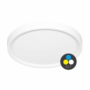 Ecolite LED svítidlo kruh 40W 50cm CCT 4800lm IP40 bílý lem W007-CCT/40W/BI obraz