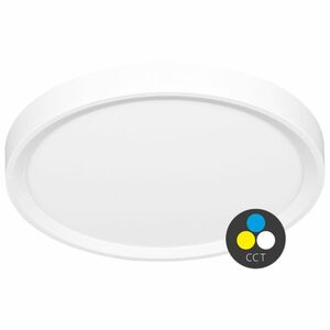 Ecolite LED svítidlo kruh 50W 60cm CCT 6000lm IP40 bílý lem W007-CCT/50W/BI obraz