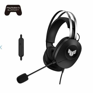 ASUS TUF Gaming H1 Gen II Wired Headset, černý obraz