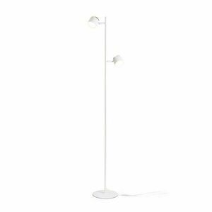 RED - DESIGN RENDL RENDL NOVA II stojanová lampa bílá chrom/mléčný akryl 230V LED 2x3.5W 3000K R14276 obraz