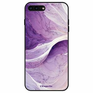 Lesklé pouzdro Exclusive iSaprio - Purple Paint 10 - iPhone 7 Plus/8 Plus obraz