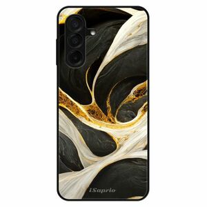 Lesklé pouzdro Exclusive iSaprio - Black and Gold - Samsung Galaxy A26 obraz