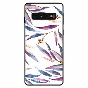 Lesklé pouzdro Exclusive iSaprio - Eucalyptus - Samsung Galaxy S10 obraz