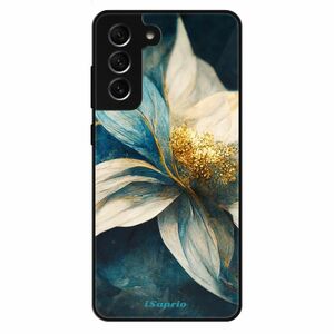 Lesklé pouzdro Exclusive iSaprio - Blue Petals - Samsung Galaxy S21 FE 5G obraz