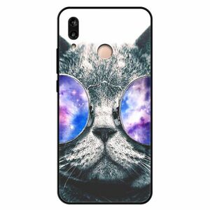Lesklé pouzdro Exclusive iSaprio - Galaxy Cat - Huawei P20 Lite obraz