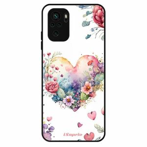Lesklé pouzdro Exclusive iSaprio - Floral Heart - Xiaomi Redmi Note 10 / Note 10S obraz