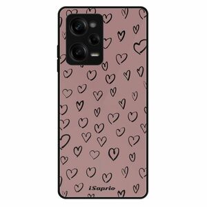Lesklé pouzdro Exclusive iSaprio - Heart Dark - Xiaomi Redmi Note 12 Pro 5G / Poco X5 Pro 5G obraz