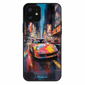 Lesklé pouzdro Exclusive iSaprio - Abstract Porsche - iPhone 12 obraz