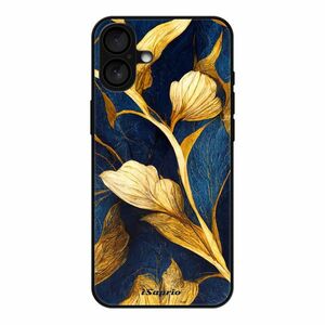 Lesklé pouzdro MagSafe iSaprio - Gold Leaves - iPhone 16 Plus obraz
