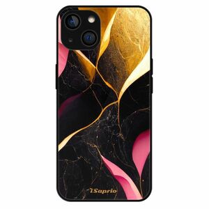 Lesklé pouzdro MagSafe iSaprio - Gold Pink Marble - iPhone 14 obraz