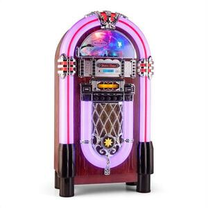 Auna Graceland XXL BT, jukebox s bluetooth USB SD AUX CD FM/AM obraz
