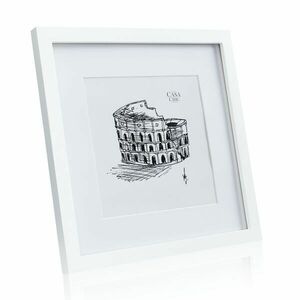 Casa Chic Everton, rám na obrázky, čtvercový, fotografie 20 x 20 cm, pasparta, sklo obraz