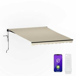 Blumfeldt CloudShade Markýza, Smart Control, UV ochrana, Montáž na zeď obraz