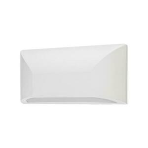 ACA Lighting LED nástěnné kulaté svítidlo bílá 230V AC IP65 6W 3000K 350LM RA80 SLIM22W obraz