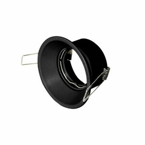 ACA Lighting zapuštěné svítidlo GU10 nastavitelné černá kulaté D90 GLGUR1B obraz