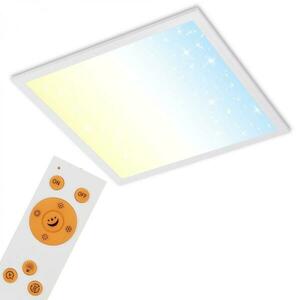 BRILONER Hvězdné nebe svítidlo LED panel, 29, 5 cm, 1800 lm, 18 W, bílé BRILO 7301-016 obraz