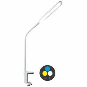 Ecolite LED stmívatelná stolní lampa 10W 500lm CCT bílá LU13C-BI obraz