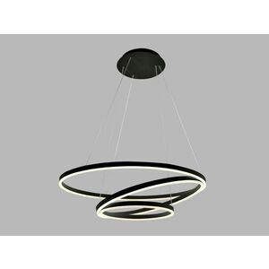 LED2 3271153DT Závěsné svítidlo CIRCLE 3 P-Z, B TRIAC 136W 3000K/4000K černá obraz