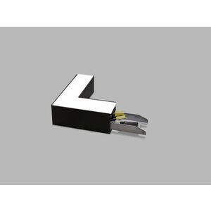 LED2 6315353D LINO II LIGHT CORNER, B DALI/PUSH 12W 3000K/3500K/4000K černá obraz