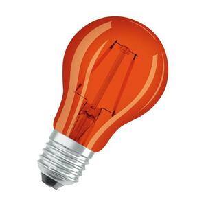 LEDVANCE LED Star Classic A 15 Decor 2.5W 515 Orange E27 4058075433960 obraz