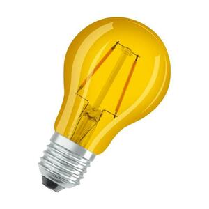 LEDVANCE LED Star Classic A 15 Decor 2.5W 622 Yellow E27 4058075433922 obraz
