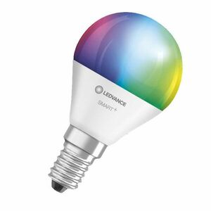 LEDVANCE SMART+ WiFi P40 4, 9W 230V RGBW FR E14 TRIPLE PACK 4058075779136 obraz