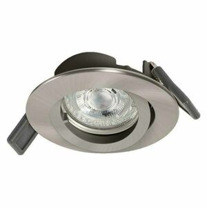 LEDVANCE zapuštěné svítidlo Spotlight Recess Set vč. LEDVANCE LED 4.3W GU10 kartáčovaný nikl 4058075573017 obraz