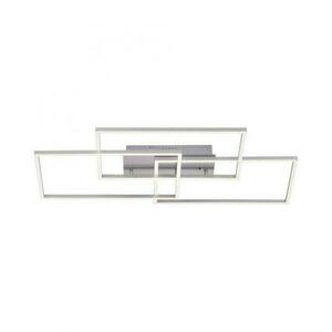 LEUCHTEN DIREKT is JUST LIGHT LED stropní svítidlo v barvě oceli v moderním designu a nastavitelou barvou světla 2700-5000K obraz
