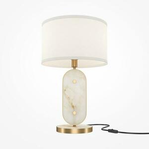 MAYTONI Stolní lampa Marmo E27x1 40W MOD099TL-01G obraz