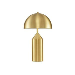 NOVA LUCE stolní lampa BOLT mosazný zlatý kov E27 1x12W 230V IP20 bez žárovky 9050162 obraz