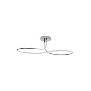 NOVA LUCE stropní svítidlo FUNGO chromovaný hliník a akryl LED 47W 230V 3000K IP20 stmívatelné 9357085 obraz