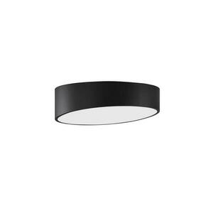 NOVA LUCE stropní svítidlo MAGGIO černý hliník matný bílý akrylový difuzor LED 30W 230V 3000K IP20 9111261 obraz
