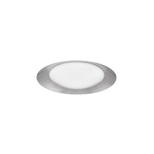 NOVA LUCE stropní svítidlo ZANO kov a akrylový difuzor bílá zvenku plátkované stříbro uvnitř LED 28W 230V 3000K IP20 stmívatelné 9053822 obraz