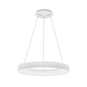 NOVA LUCE závěsné svítidlo RANDO SMART bílý hliník a akryl LED 50W 230V 3000K - 4000K IP20 Tuya stmívatelné 9453043 obraz