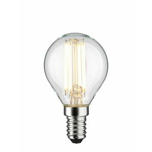 PAULMANN Eco-Line Filament 230V LED kapka E14 78 mm 4W 3000K čirá obraz