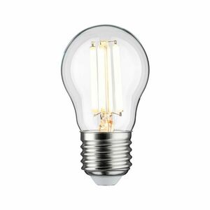 PAULMANN Eco-Line Filament 230V LED kapka E27 80 mm 4W 3000K čirá obraz